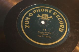 VESS L.  OSSMAN - ZON - O - PHONE 78 RPM - HOOSIER FROLICKS - VERY RARE 1905 - LISTEN 2