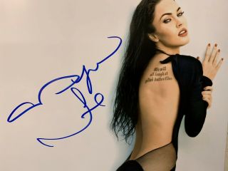 Megan Fox Autographed 8”x10” Color Photograph