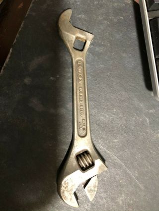 Vintage Crescent Tool Co.  6 Inch Double End Adjustable Wrench / Repair