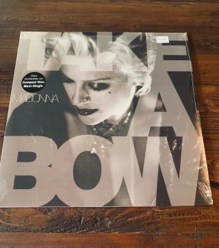 Madonna | Take A Bow Maxi Single | 12 Inch Vinyl Record | | Rare