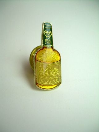 Vintage Liquor Bottle Pin From The 80 