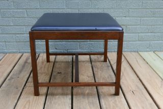 Mcm Rosewood Convertible Stool Table By Brode Blindheim Danish Scandinavian 2
