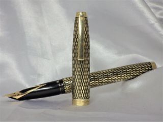 Sheaffer Fountain Pen 14k G.  F.  14kt Fine U.  S.  A Vintage