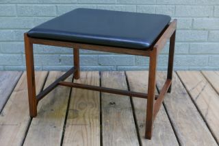 Mcm Rosewood Convertible Stool Table By Brode Blindheim Danish Scandinavian