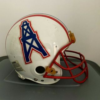 Vintage Houston Oilers Game Issued Riddell Af2 Football Full Size Helmet