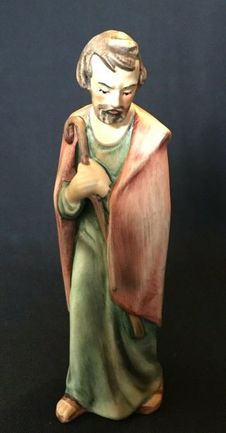 Vtg Goebel Nativity Standing.  Joseph Porcelain Figurine