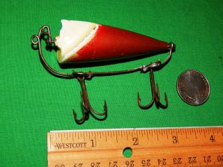 1920 Indiana Bite - Em Bate Bait Unique Hardware,  Blended Apricot/red/white Head