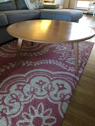 Heywood Wakefield Furniture Coffee Table Modern 1950’s Champane Finish