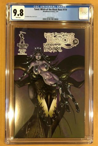 Tarot: Witch Of The Black Rose 114 Cgc 9.  8 Cover A.