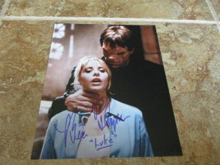 BRIAN THOMPSON autograph signature COLOR 8x10 Buffy the Vampire Slayer 