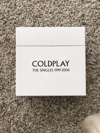Coldplay The Singles: 1999 - 2006 Box Set Vinyl 15 X 7 "