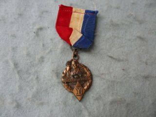 Wwi Veteran Medal 26th Yankee Division Yd Thank God I Am American