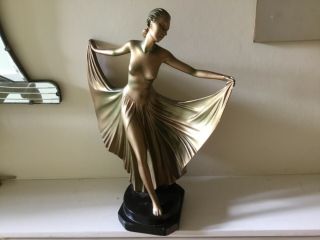 Art Deco Leonardi Dancing Lady Figurine