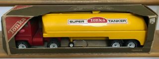 Vintage Tonka Tanker Semi - Truck 2635 With Box