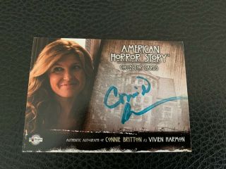 Connie Britton American Horror Story Season 1 Breygent Autograph Card Auto Ahs