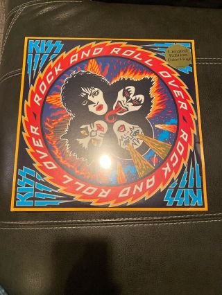 Kiss - Rock And Roll Over Vinyl Lp,  Limited Edition Orange Translucent
