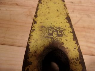 (2) Vintage Sledge / Blacksmith Hammer Heads (1) Iron City cross peen (1) KOL 2