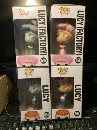 FUNKO POP TELEVISION I LOVE LUCY Complete Set Of 4 Common Barnes & Noble Target 2