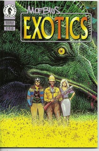 Exotics By Moebius Graphic Novel/jean Giraud/dark Horse Comics/pharagonesia