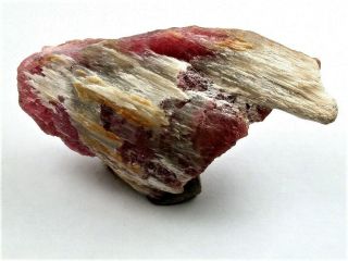 Minerals : Cummingtonite On Red Rhodonite Crystals From Brazil