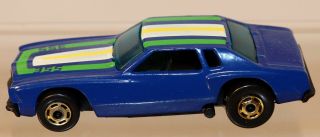 Dte 1975 Mexico Hot Wheels Bw 7660 Blue Monte Carlo Stocker