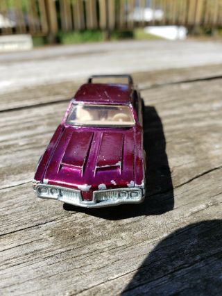 Hot Wheels Redline Magenta Olds 442 with Wing RARE 2