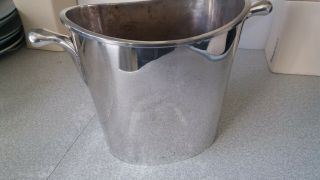 Lovely Large Vintage Silver Plated Double Wine Cooler / Ice Bucket - 10 X 7 "