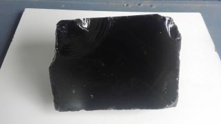 Large Piece (10,  Lbs) Obsidian Rough Cutting/knapping Stock.  Glass Butte,  Oregon.