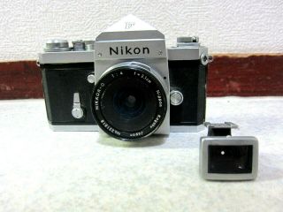 【vintage】nikon F Camera Eye Level Junk From Japan
