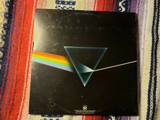 Pink Floyd Dark Side Of The Moon LP 1973 With Posters and Pin - ups 2
