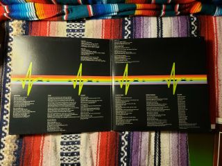 Pink Floyd Dark Side Of The Moon LP 1973 With Posters and Pin - ups 3