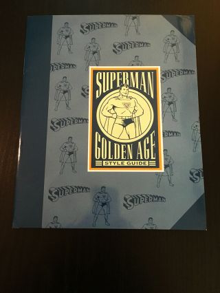 Golden Age Superman Style Guide,  Complete - Joe Shuster,  More