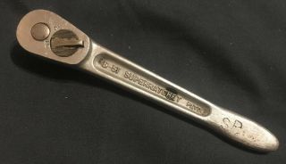 Vintage J.  H.  Williams Superrench B51 3/8 " Drive Ratchet Wrench
