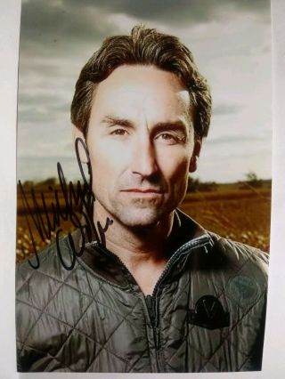 Mike Wolfe Authentic Hand Signed Autograph 4x6 Photo - American Pickers