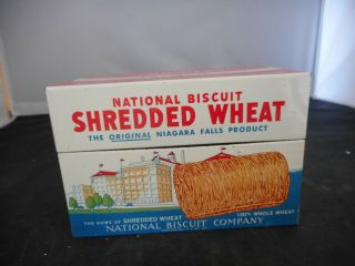 Nabisco Shredded Wheat National Biscuit Company Recipe Box