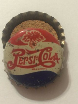 Vintage Pepsi;cola Soda Bottle Cap South Carolina Tax Stamp Double Dot