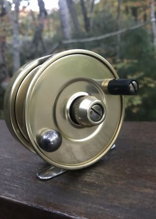 Vintage Fin Nor 1 Fishing Fly Reel - 2