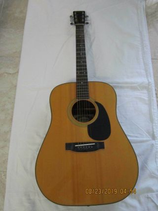 Yamaki F - 115 Acoustic Guitar Vintage Made In Japan