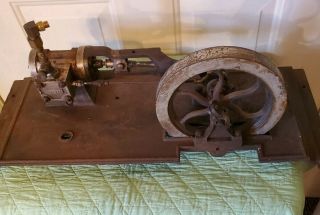 Vintage Antique Cretors & Co.  Popcorn Machine Engine 1893 - 1894