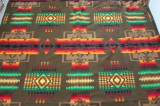 Pendleton Woolen Mills Beaver State Blanket 64 " X80 " Aztec Tribal