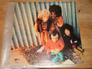 Jimi Hendrix - Band Of Gypsys - Track Recs 2406 002 Puppet Sleeve Ex/vg At Least