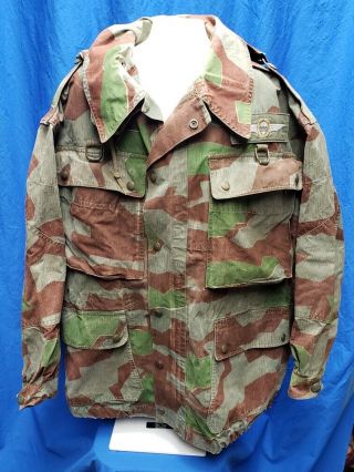 Vintage West German Army Bundeswehr Splittertarn Splinter Camo Field Jacket