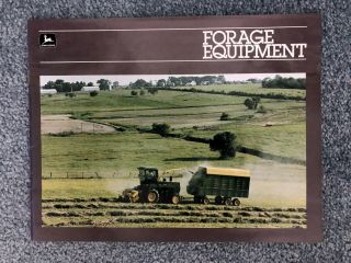 Vintage John Deere Haying Equipment Sales Brochures 1985 - 1988 3
