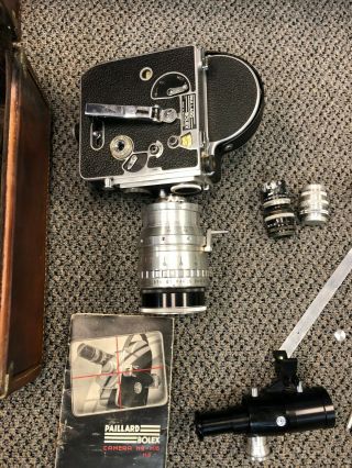Vintage Paillard Bolex Camera Hg - H16 H8
