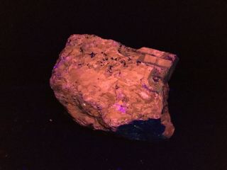 4 Giant Fluorescent Mineral Rocks - Sterling Hill Mine Franklin Nj 15.  5 Lb Box