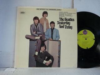 Vg,  The Beatles " Yesterday And Today " Lp Green Label From 1969 More Lps F