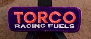 Torco Racing Fuels Embroidered Patch