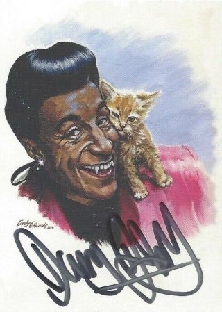 Cult Stuff - Autograph Danny John - Jules As Cat (red Dwarf)