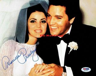 Priscilla Presley With Elvis Autographed Signed 8x10 Photo Reprint