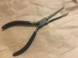 Vintage Sears Craftsman 45172 Long Needle Nose Pliers,  Made In Usa